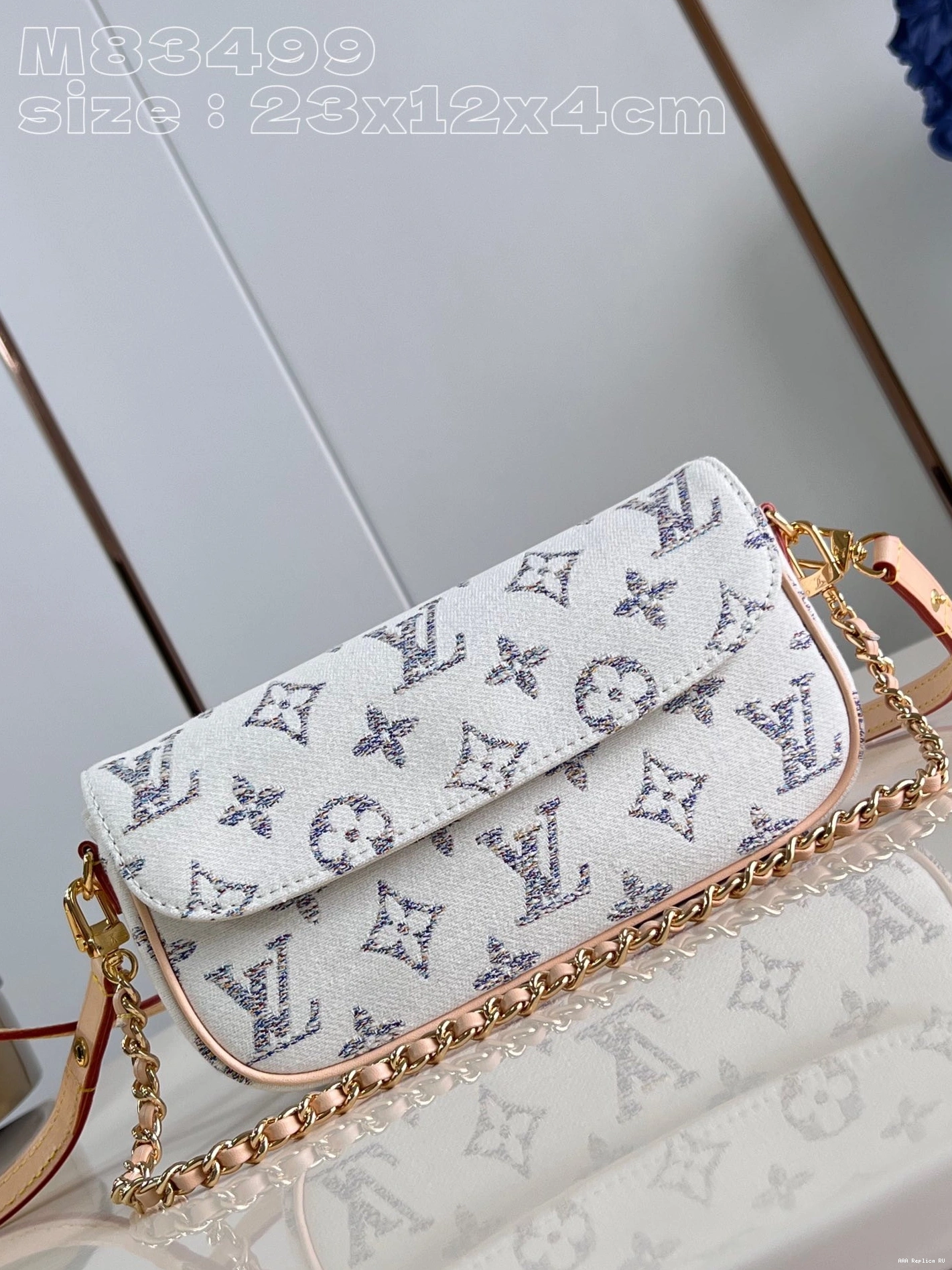 Aaa replica bags on Chain Ivy-23.5*12*4.3cm VUITTON LOUIS Wallet 0718